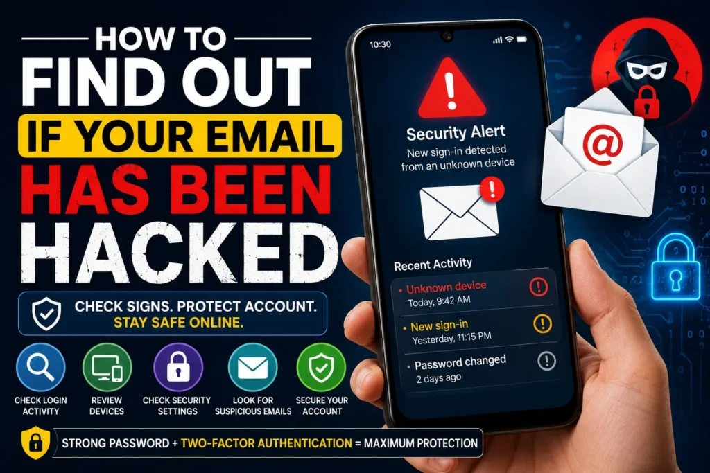How to Find Out if Your Email Has Been Hacked: Signs, Checks, and What to Do
